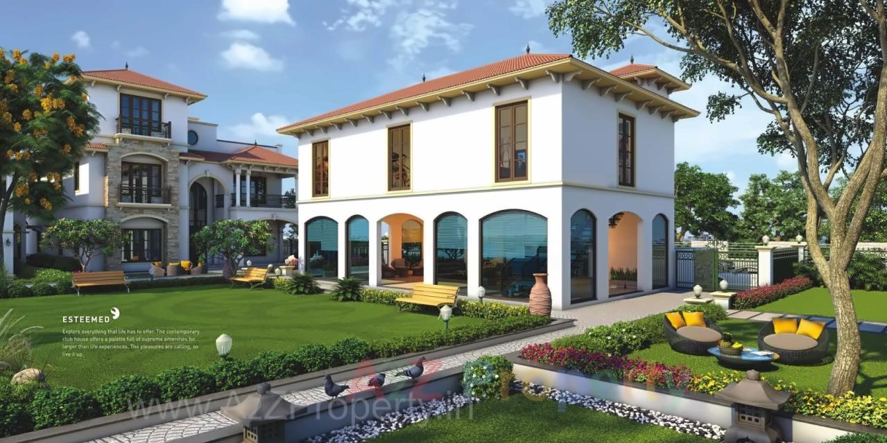 3D Elevation of real estate project Vrundavan Bunglows located at Thaltej, Ahmedabad, Gujarat