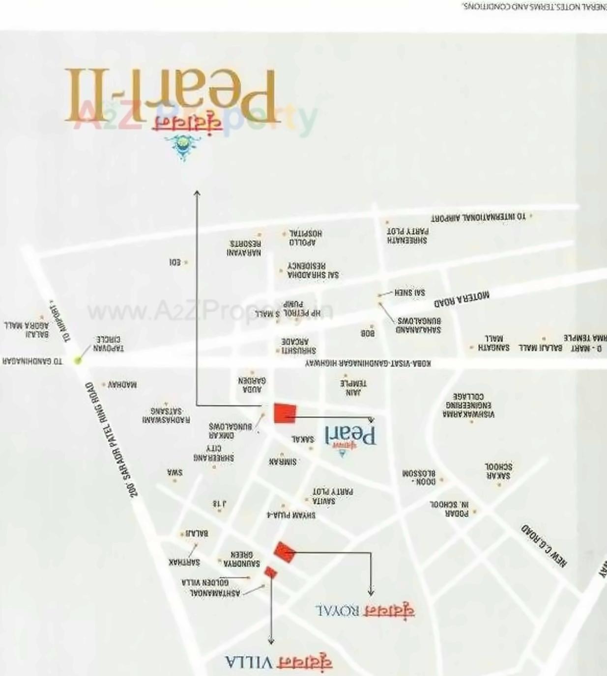  of real estate project Vrundavan Pearl located at Chandkheda, Ahmedabad, Gujarat