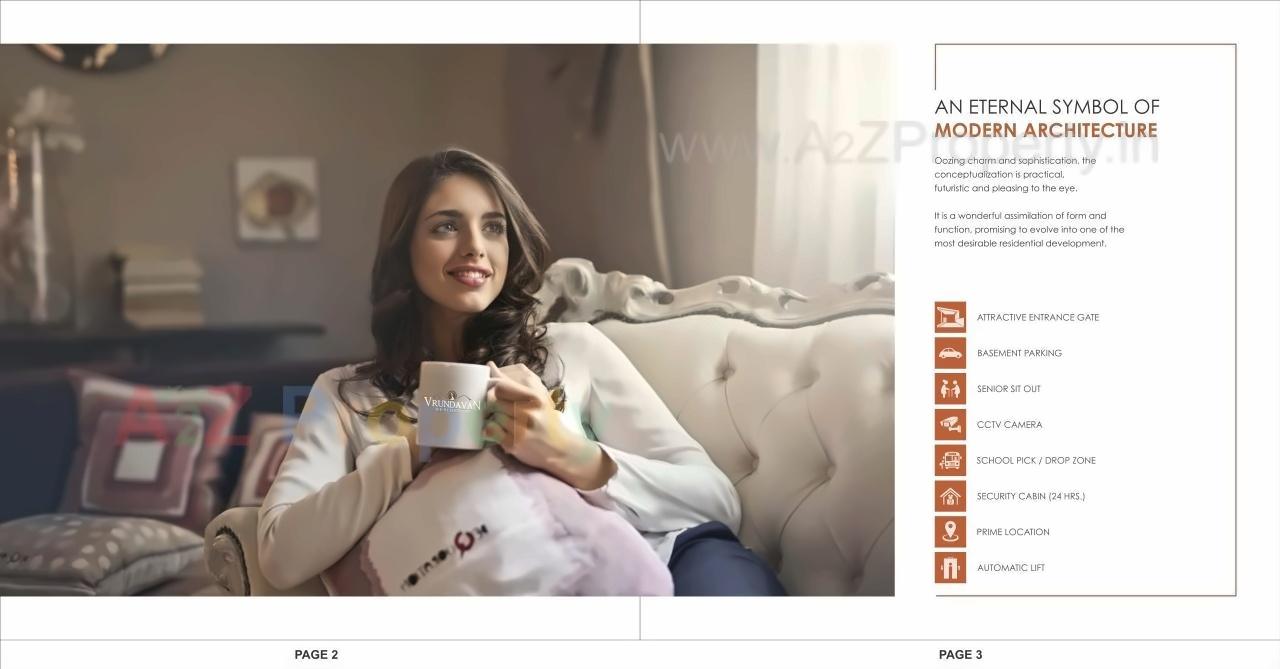  of real estate project Vrundavan Residency located at Nikol, Ahmedabad, Gujarat