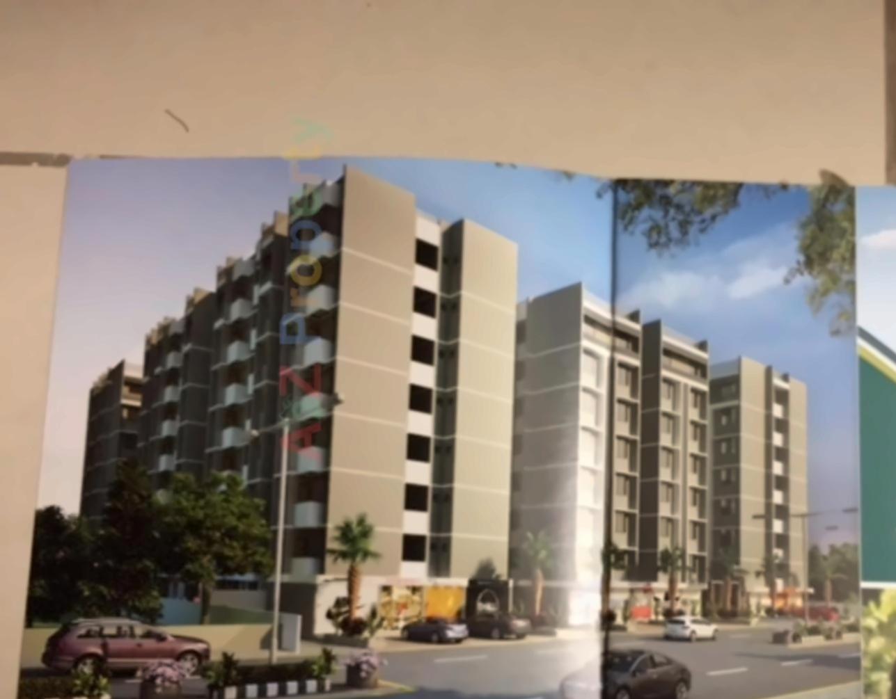 3D Elevation of real estate project Vrundavan Skyline located at Vastral, Ahmedabad, Gujarat