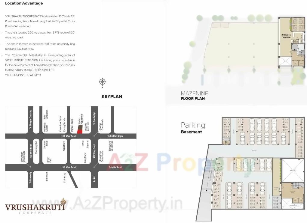  of real estate project Vrushakruti Corpspace located at Vejalpur, Ahmedabad, Gujarat
