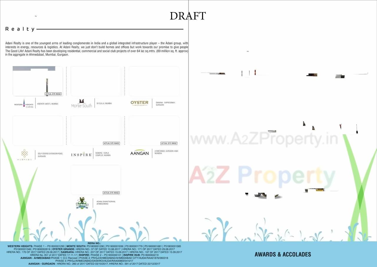  of real estate project Waterlily located at Jaspur, Ahmedabad, Gujarat