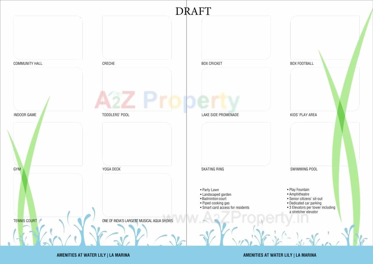  of real estate project Waterlily located at Jaspur, Ahmedabad, Gujarat