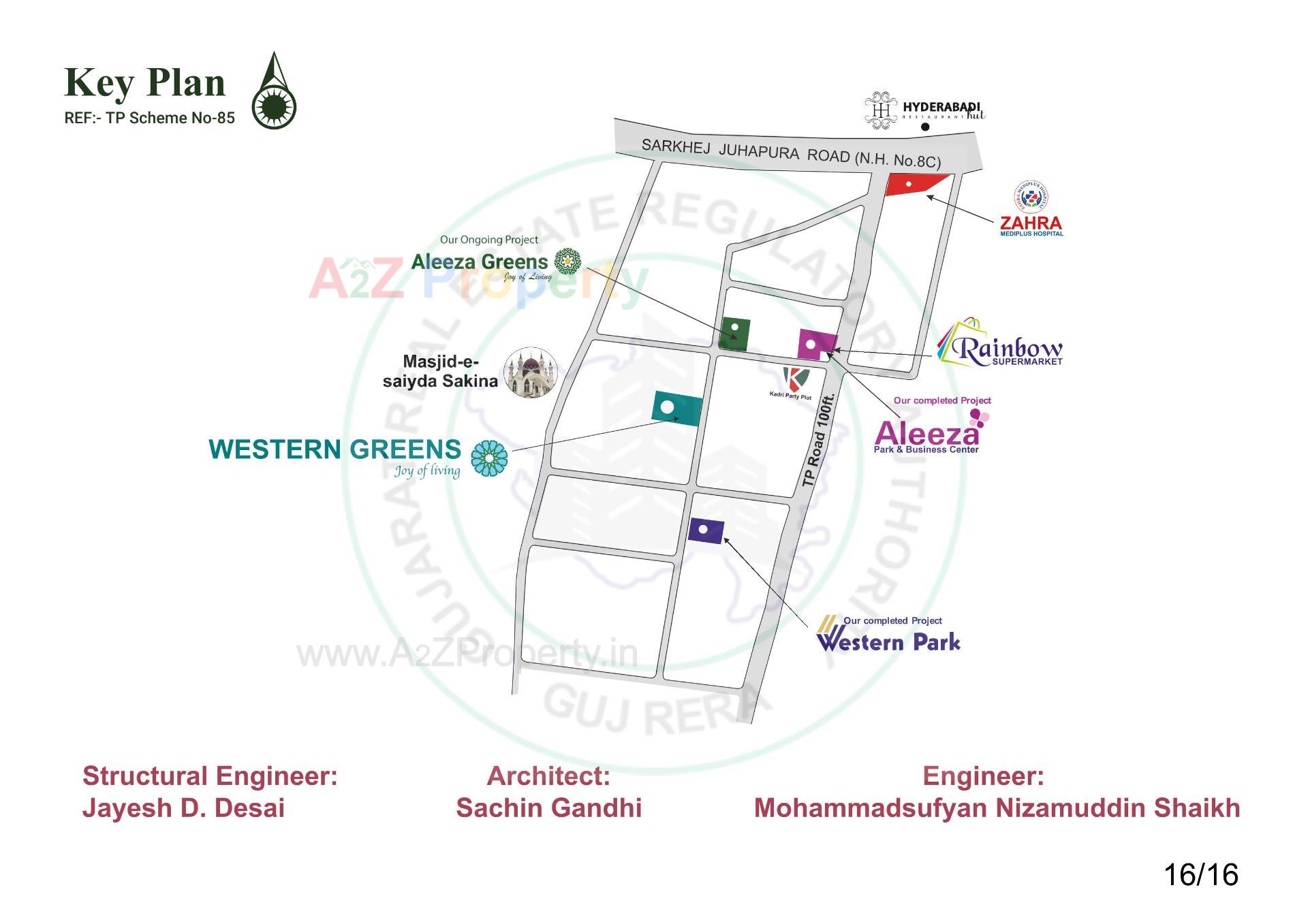  of real estate project Western Greens located at Sarkhej, Ahmedabad, Gujarat