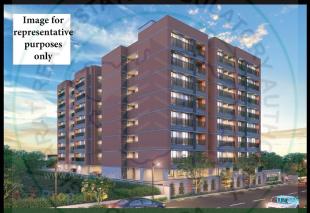 Elevation of real estate project Western Greens located at Sarkhej, Ahmedabad, Gujarat