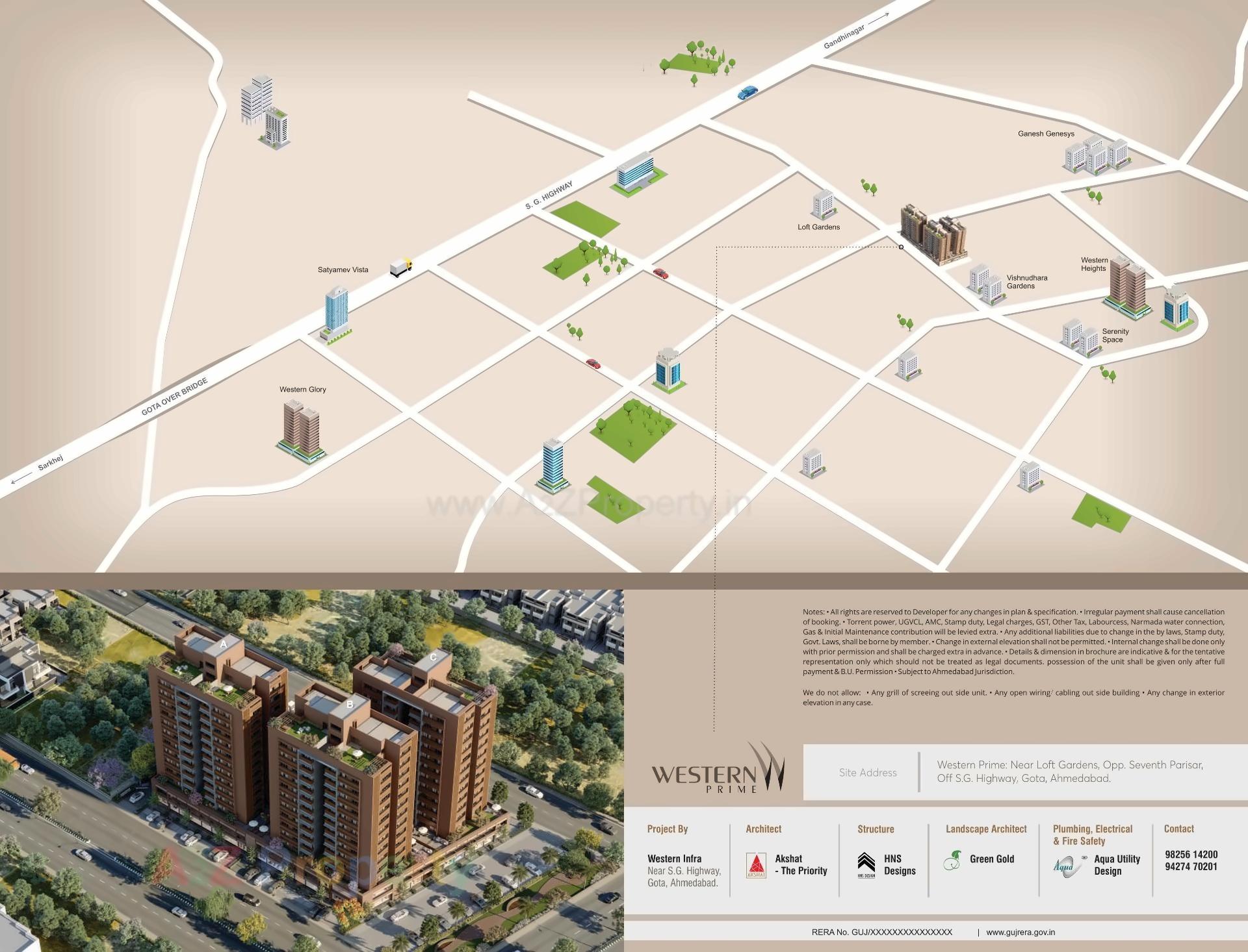  of real estate project Western Prime located at Ahmedabad, Ahmedabad, Gujarat