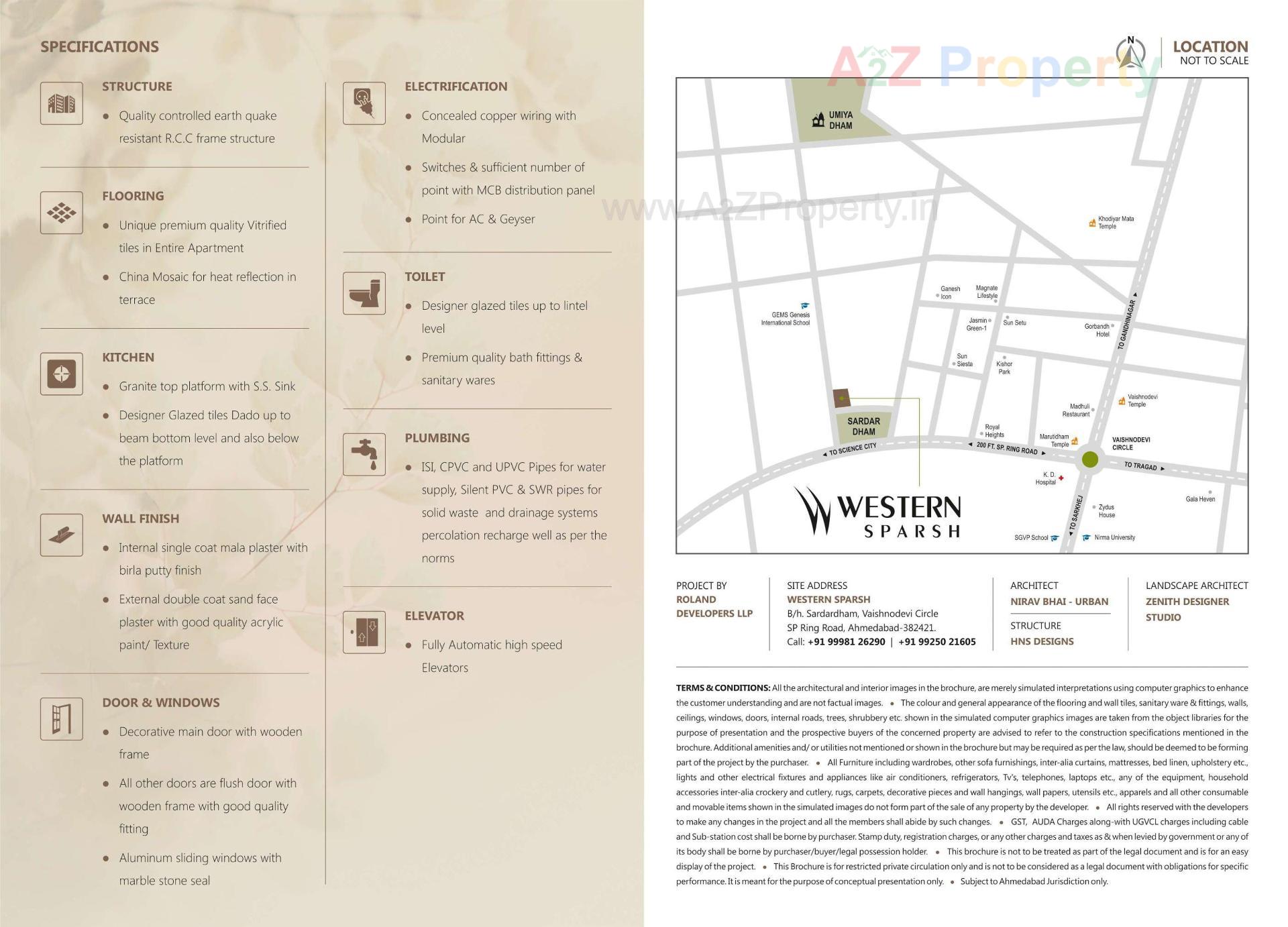  of real estate project Western Sparsh located at Ahmedabad, Ahmedabad, Gujarat