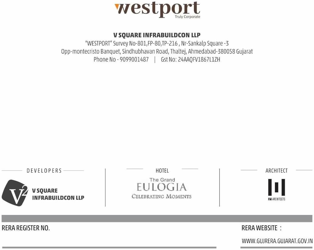  of real estate project Westport located at Ahmedabad, Ahmedabad, Gujarat