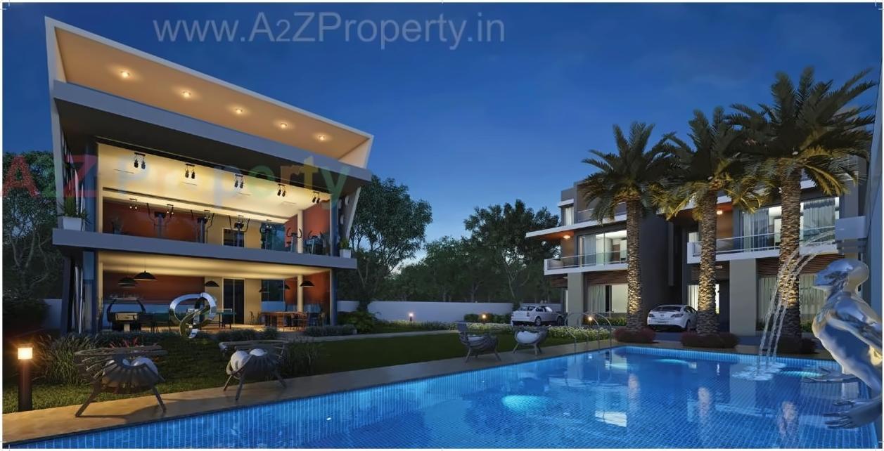 3D Elevation of real estate project Westridge located at Bopal, Ahmedabad, Gujarat