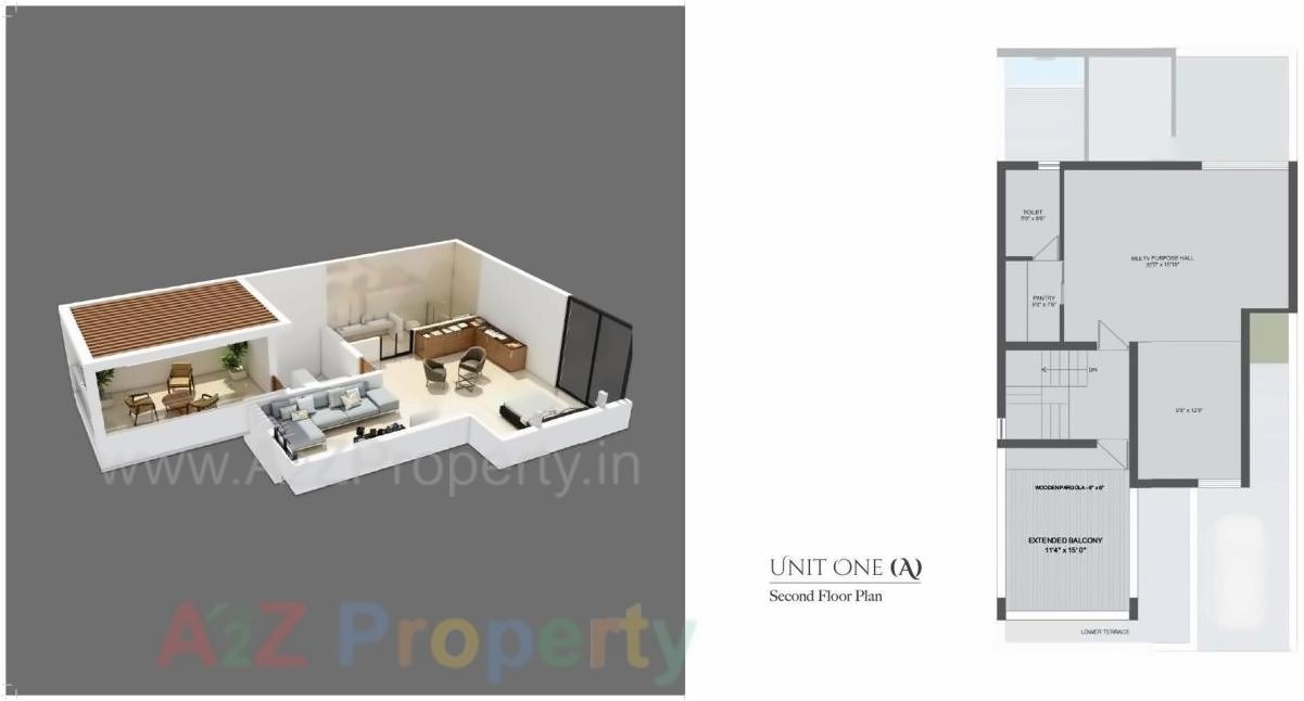 Layout of real estate project Westridge located at Bopal, Ahmedabad, Gujarat