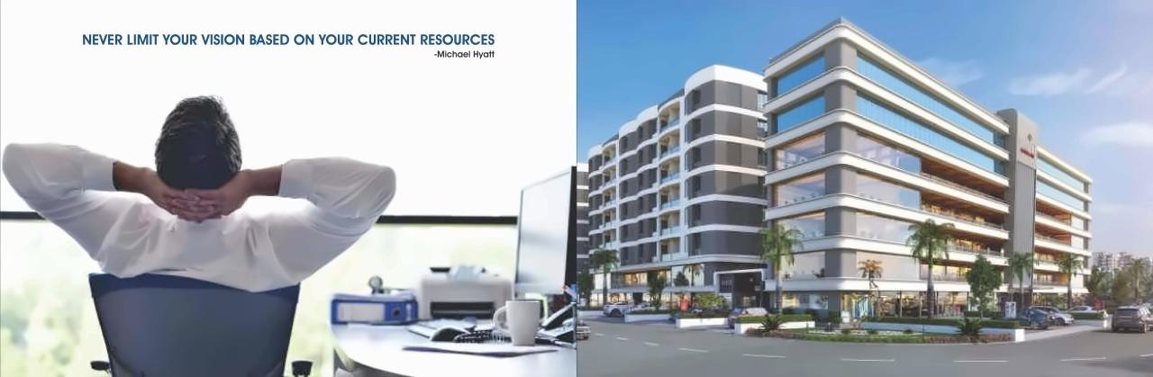  of real estate project White Elegance   White Business Hub located at Hanspura, Ahmedabad, Gujarat