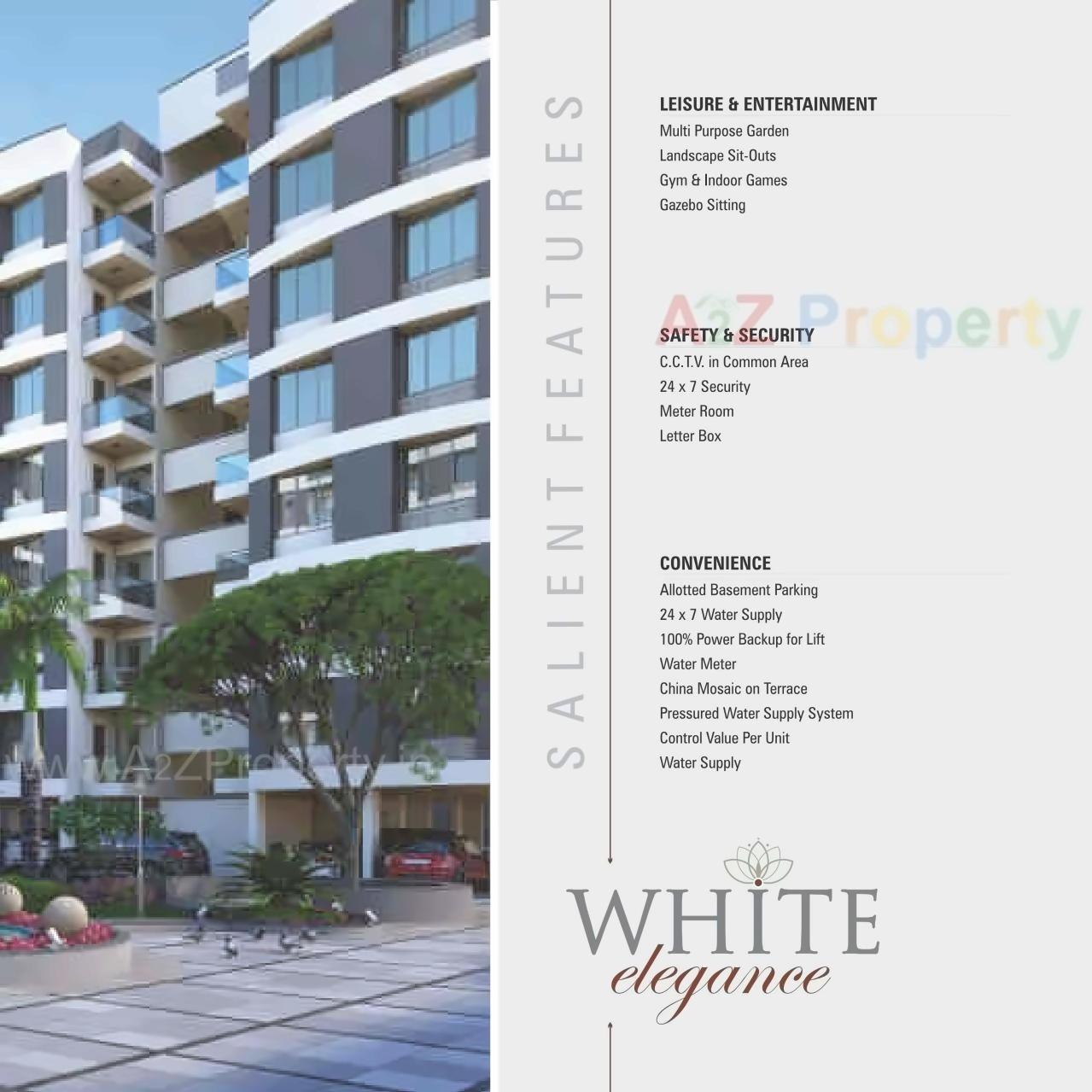 3D Elevation of real estate project White Elegance   White Business Hub located at Hanspura, Ahmedabad, Gujarat