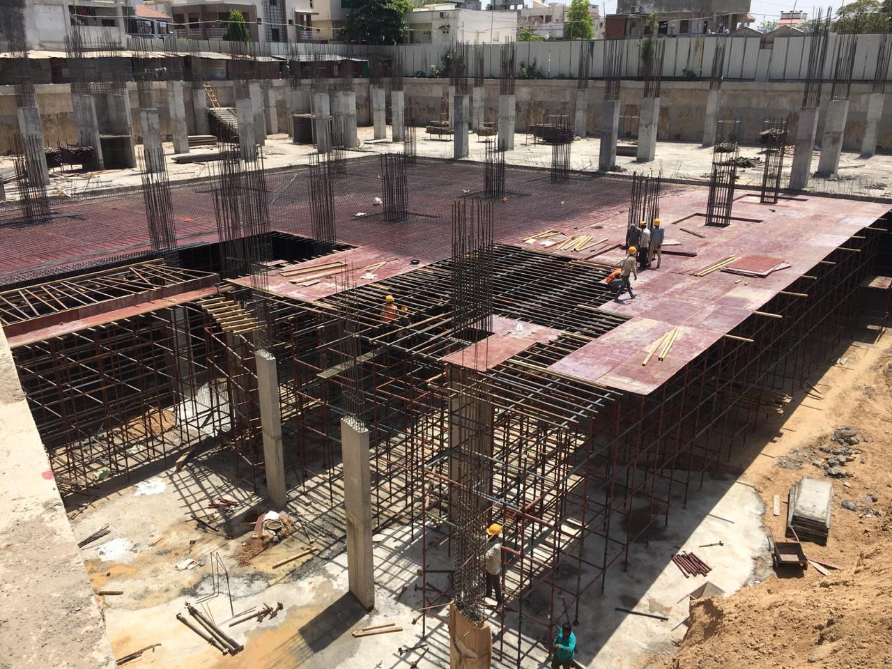 130608_const of real estate project White House located at Rakhial, Ahmedabad, Gujarat