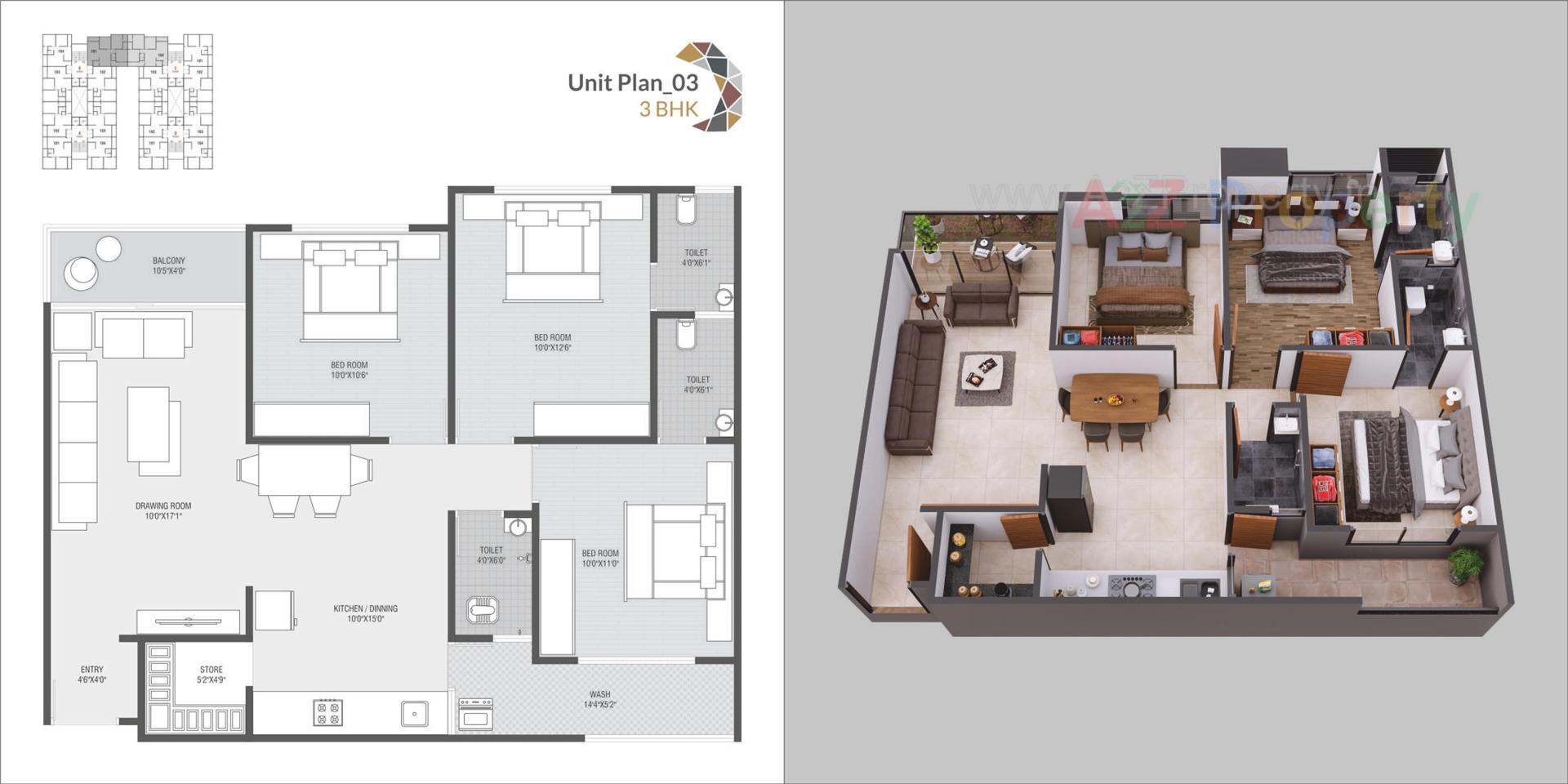 Layout of real estate project White Stone located at Ahmedabad, Ahmedabad, Gujarat