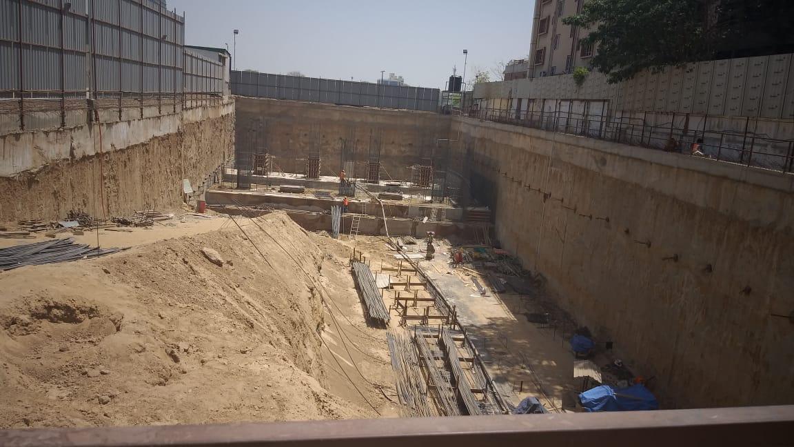 129822_const of real estate project World Center located at Shekhpur, Ahmedabad, Gujarat