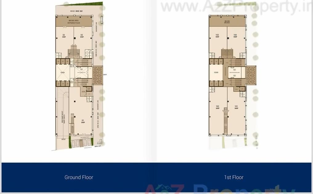 Layout of real estate project World Center located at Shekhpur, Ahmedabad, Gujarat