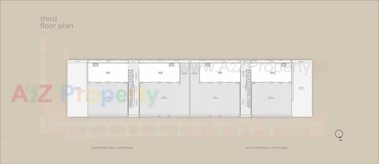 Layout of real estate project Xperia   Sky Forest located at Sughad, Ahmedabad, Gujarat