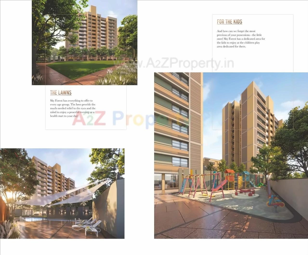 3D Elevation of real estate project Xperia   Sky Forest located at Sughad, Ahmedabad, Gujarat