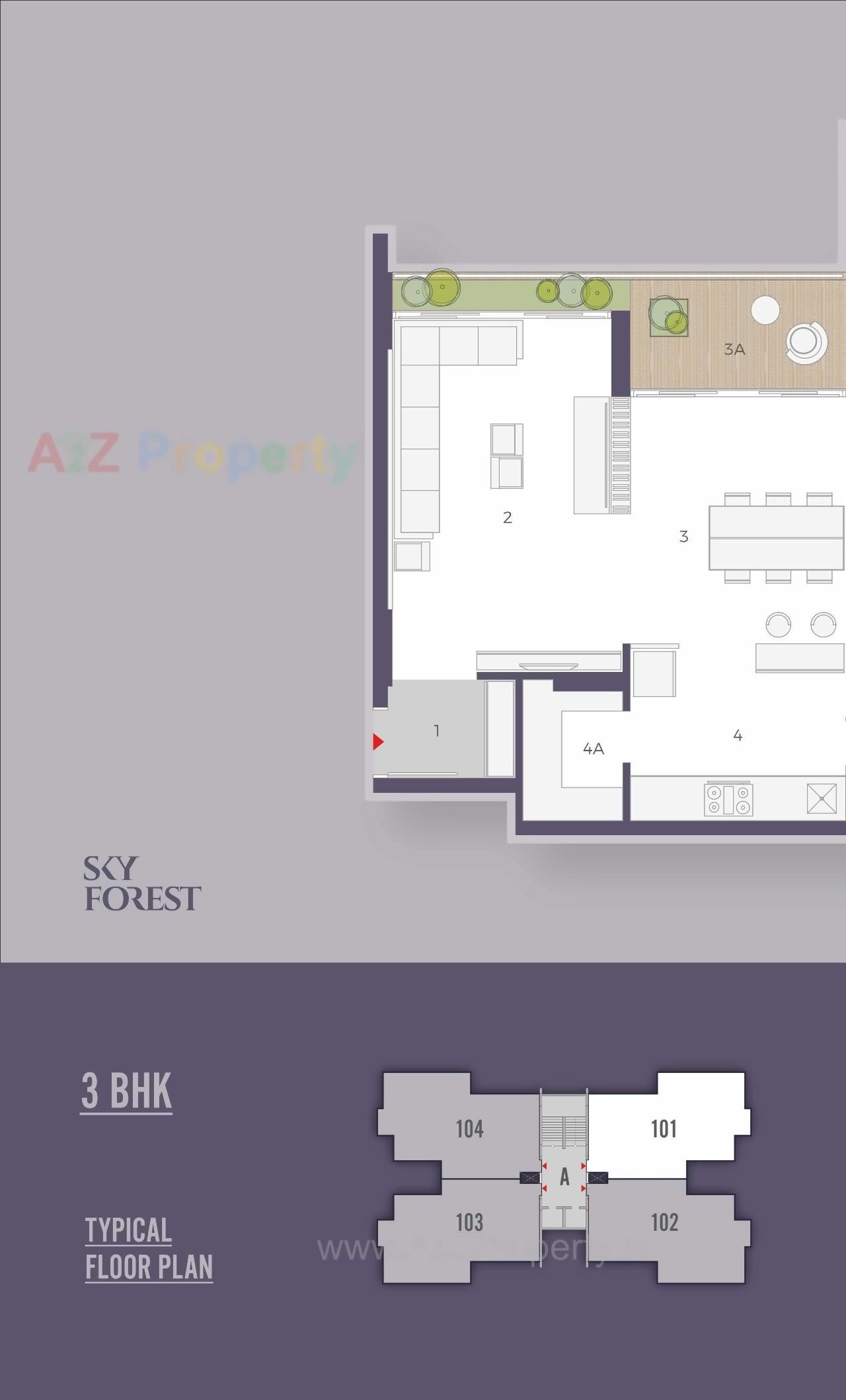 Layout of real estate project Xperia   Sky Forest located at Sughad, Ahmedabad, Gujarat