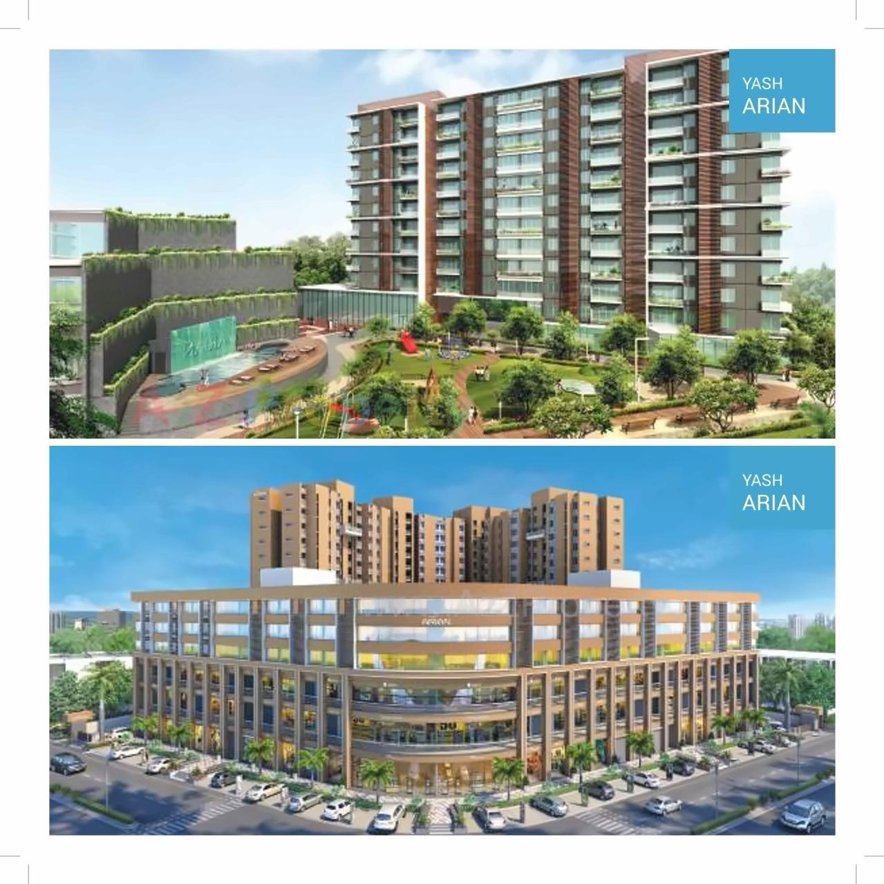 3D Elevation of real estate project Yash Anant located at Paldi, Ahmedabad, Gujarat