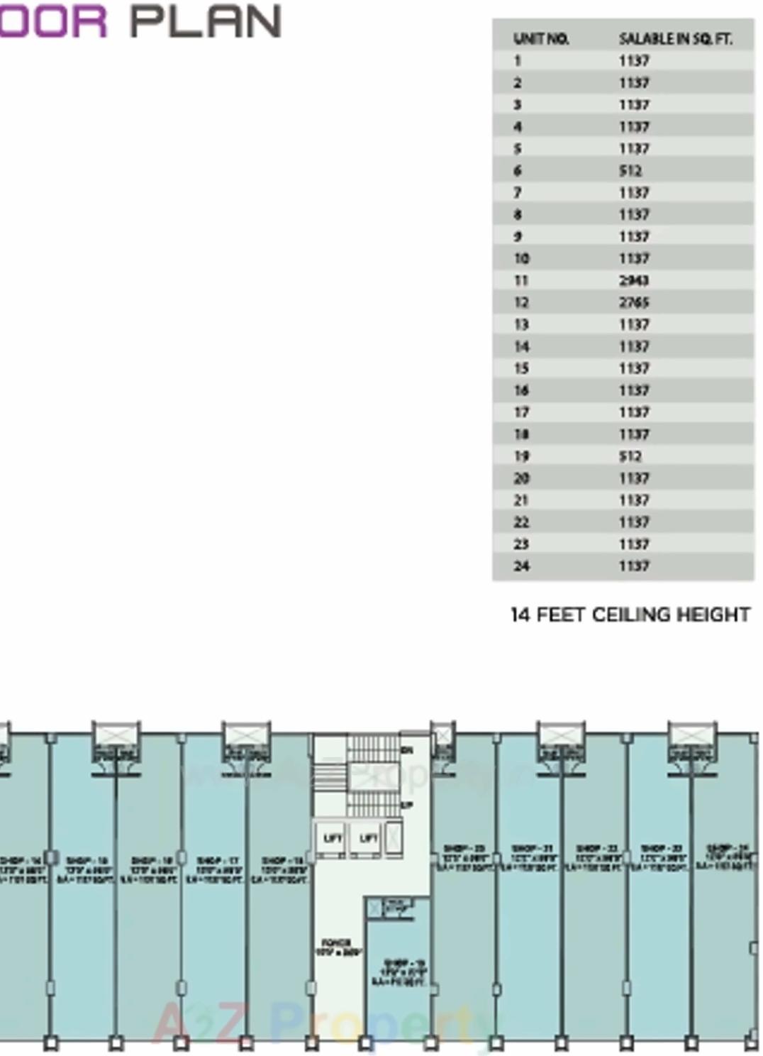 Layout of real estate project Yash Arian located at City, Ahmedabad, Gujarat