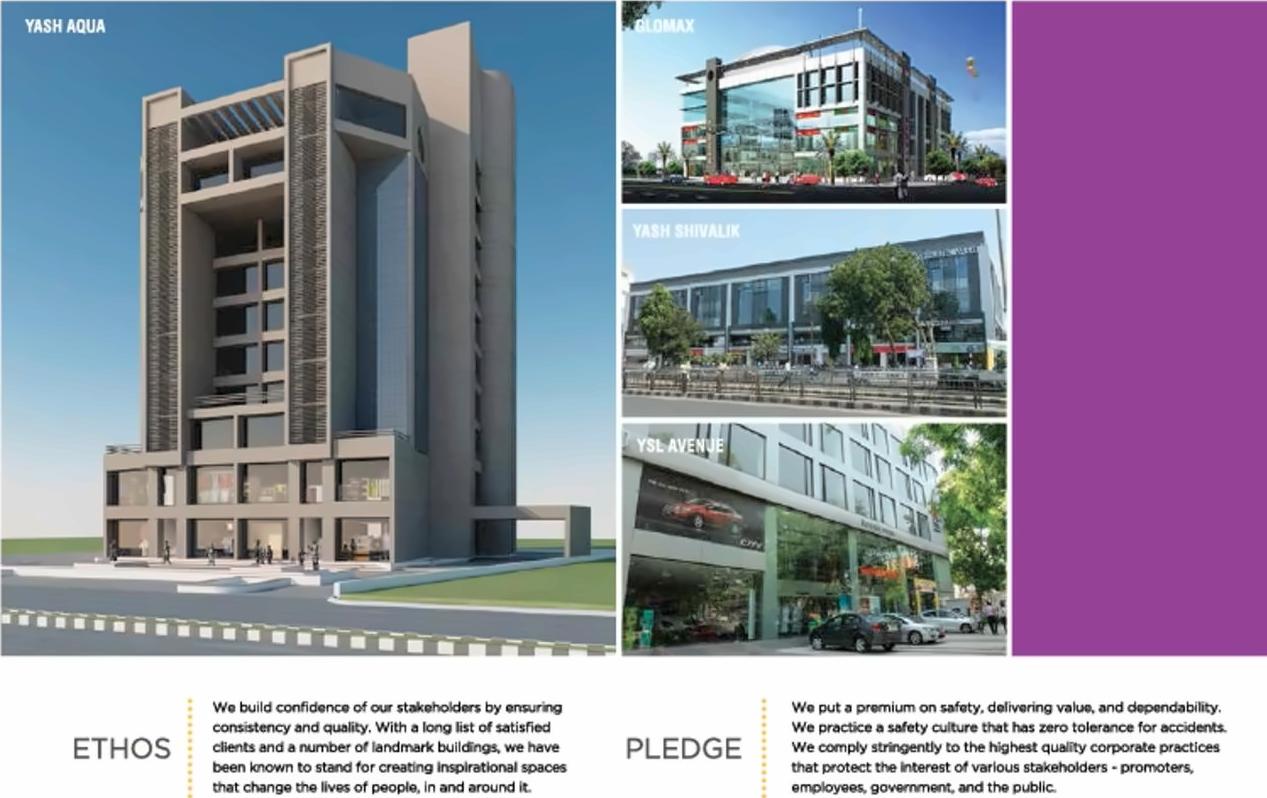 3D Elevation of real estate project Yash Arian located at City, Ahmedabad, Gujarat