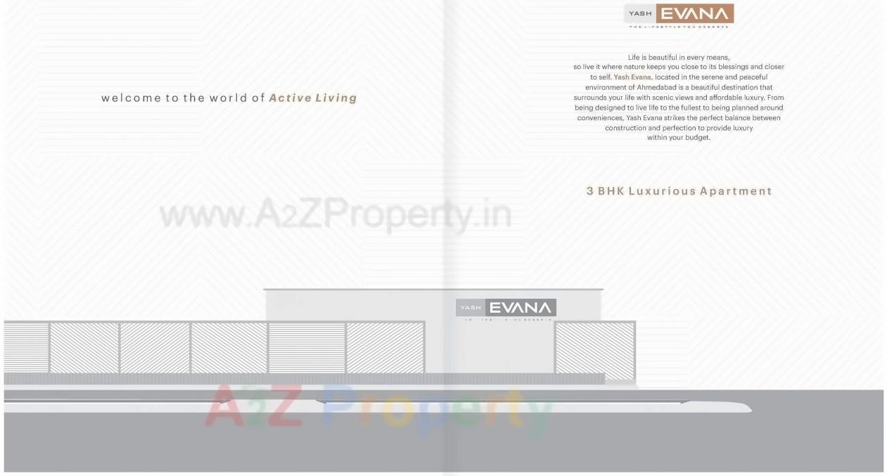  of real estate project Yash Evana located at City, Ahmedabad, Gujarat