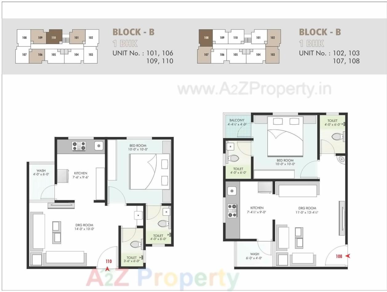 Layout of real estate project Yash Flora located at City, Ahmedabad, Gujarat