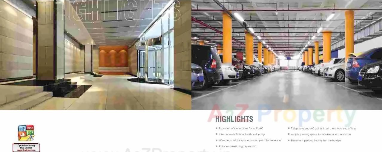 3D Elevation of real estate project Yash Pinnacle located at City, Ahmedabad, Gujarat