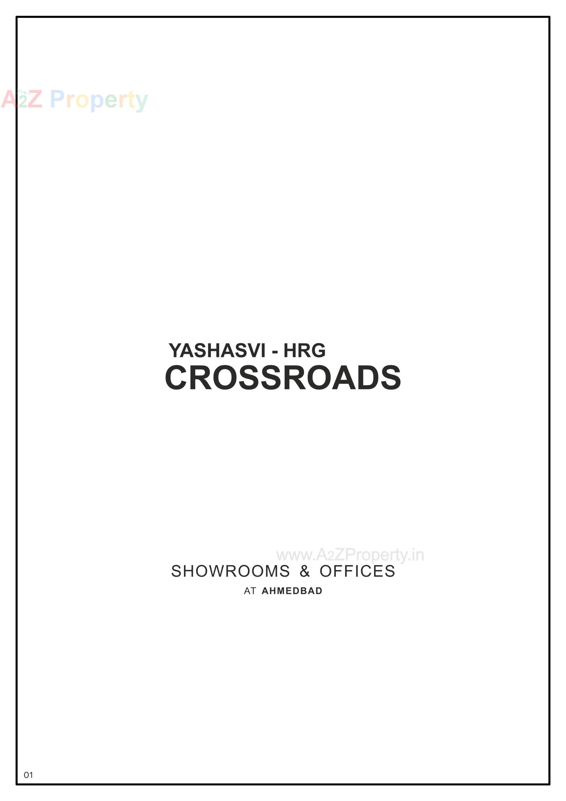  of real estate project Yashasvi Hrg Crossroads located at Memnagar, Ahmedabad, Gujarat
