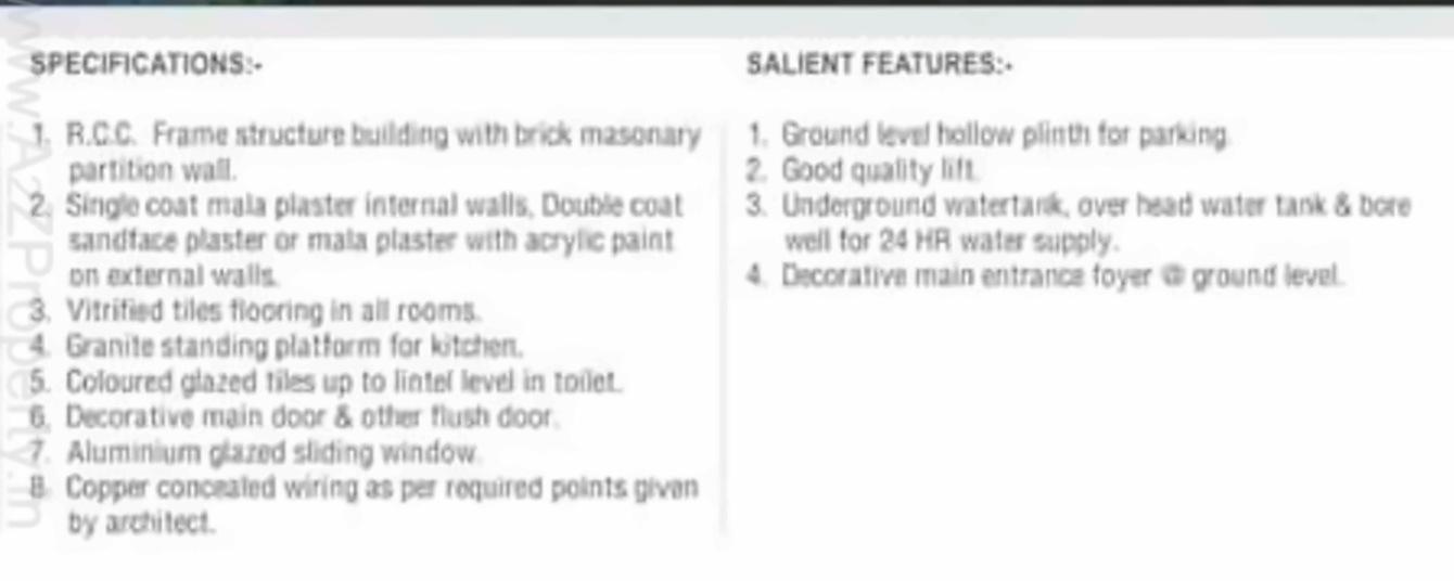 Project Specifications
