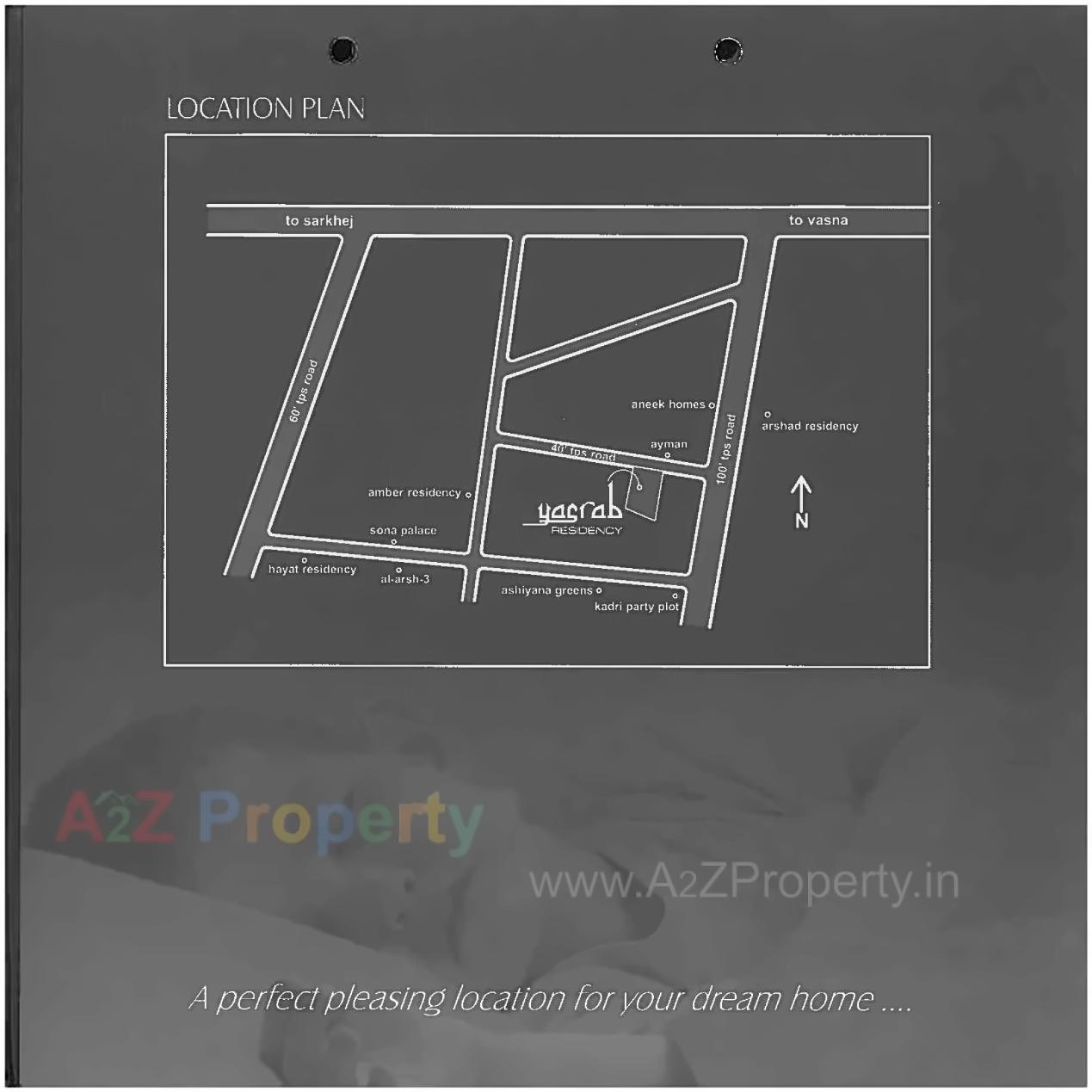  of real estate project Yasrab Residency located at Sarkhej, Ahmedabad, Gujarat