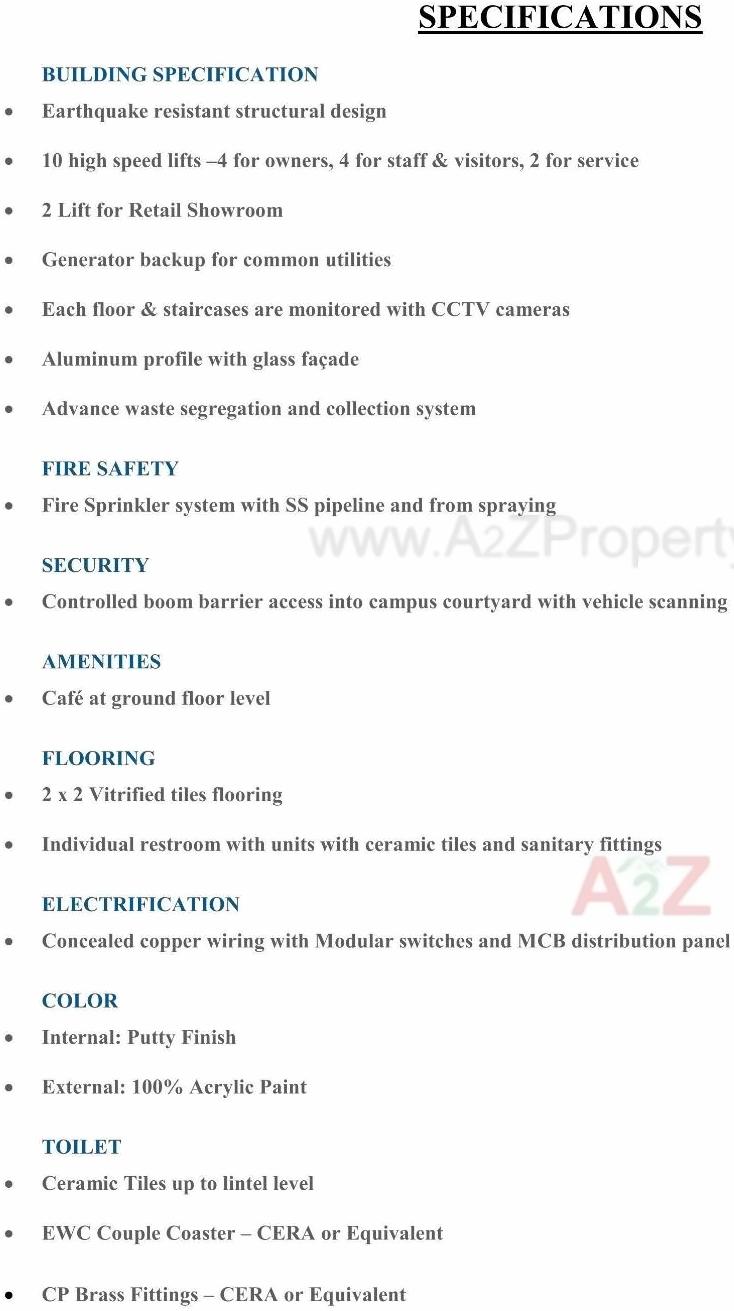  of real estate project Z One located at Bodakdev, Ahmedabad, Gujarat