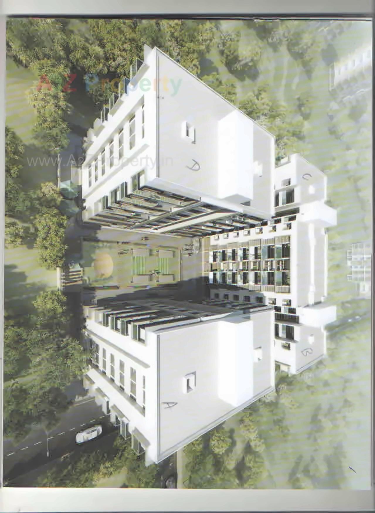 3D Elevation of real estate project Zainab Avenue located at City, Ahmedabad, Gujarat