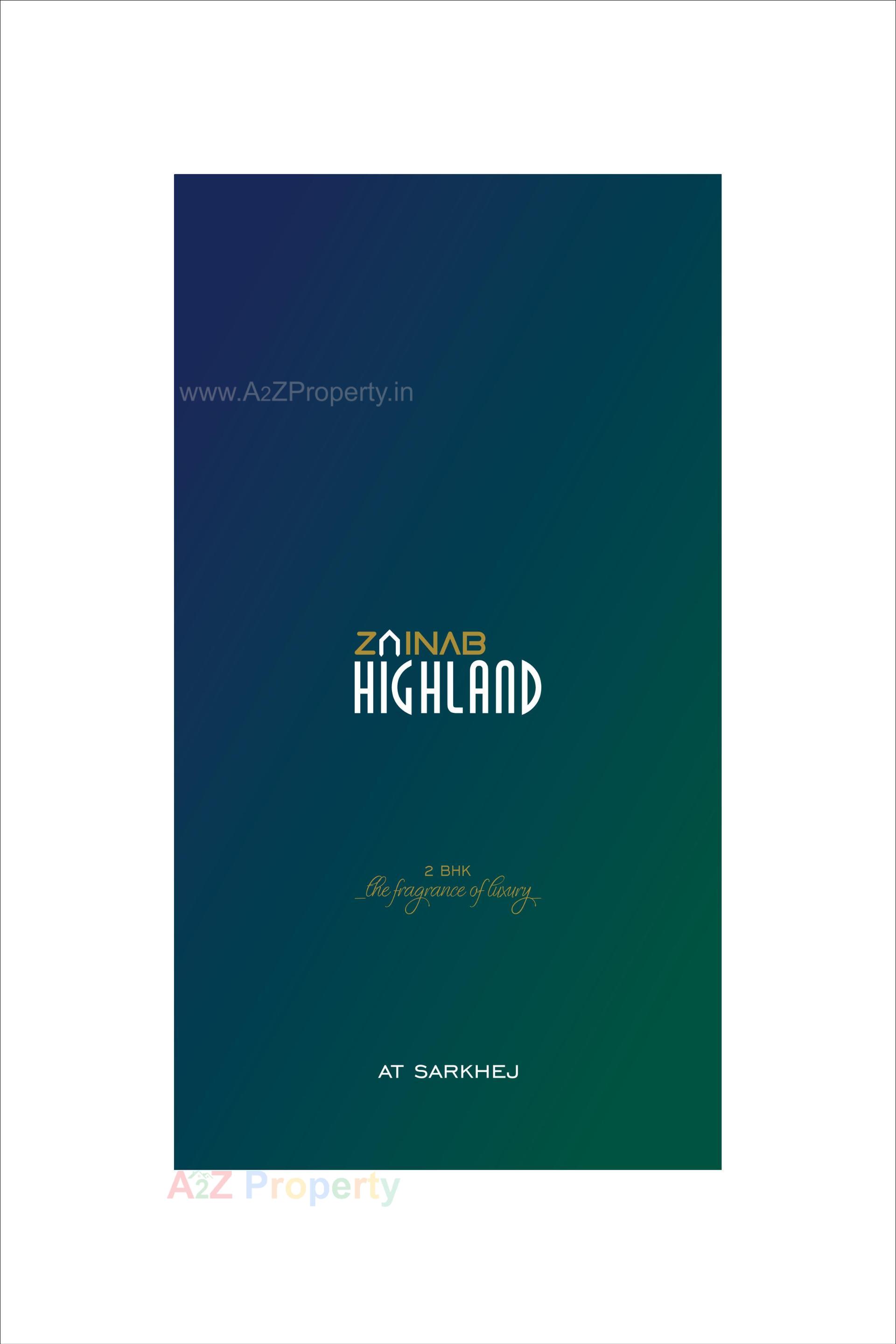  of real estate project Zainab Highland located at Sarkhej, Ahmedabad, Gujarat