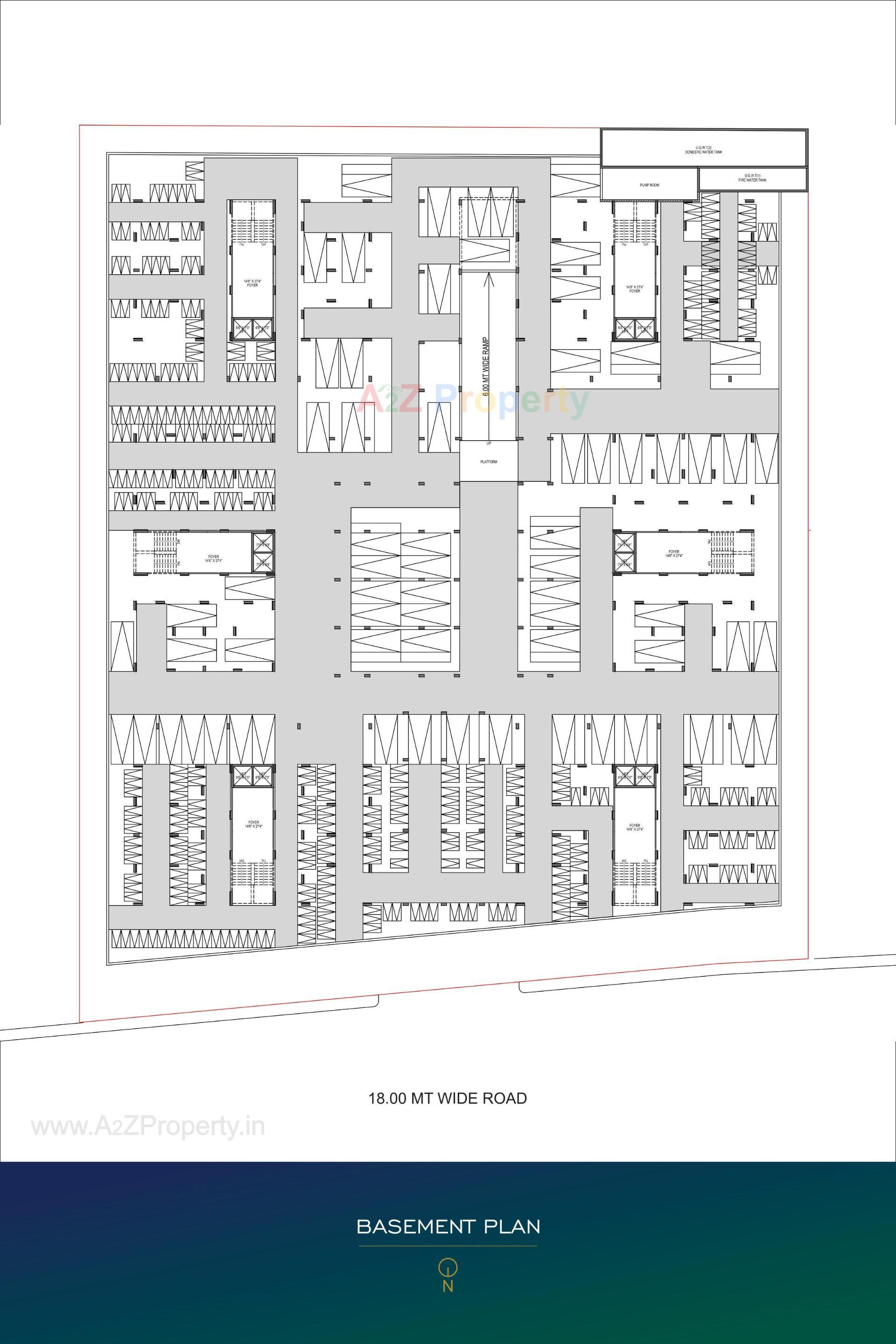 Layout of real estate project Zainab Highland located at Sarkhej, Ahmedabad, Gujarat