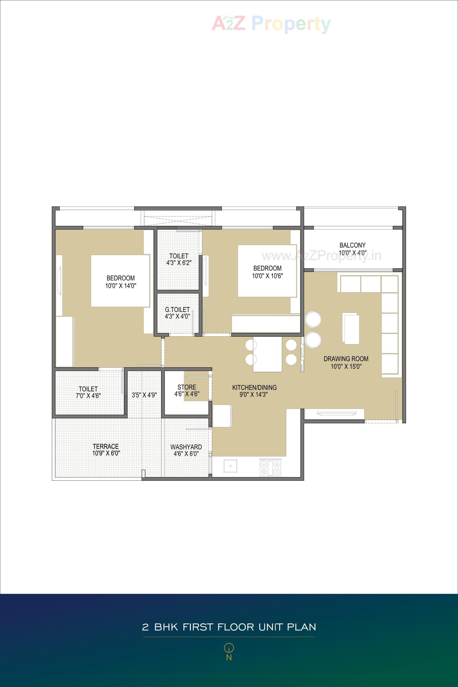 Layout of real estate project Zainab Highland located at Sarkhej, Ahmedabad, Gujarat