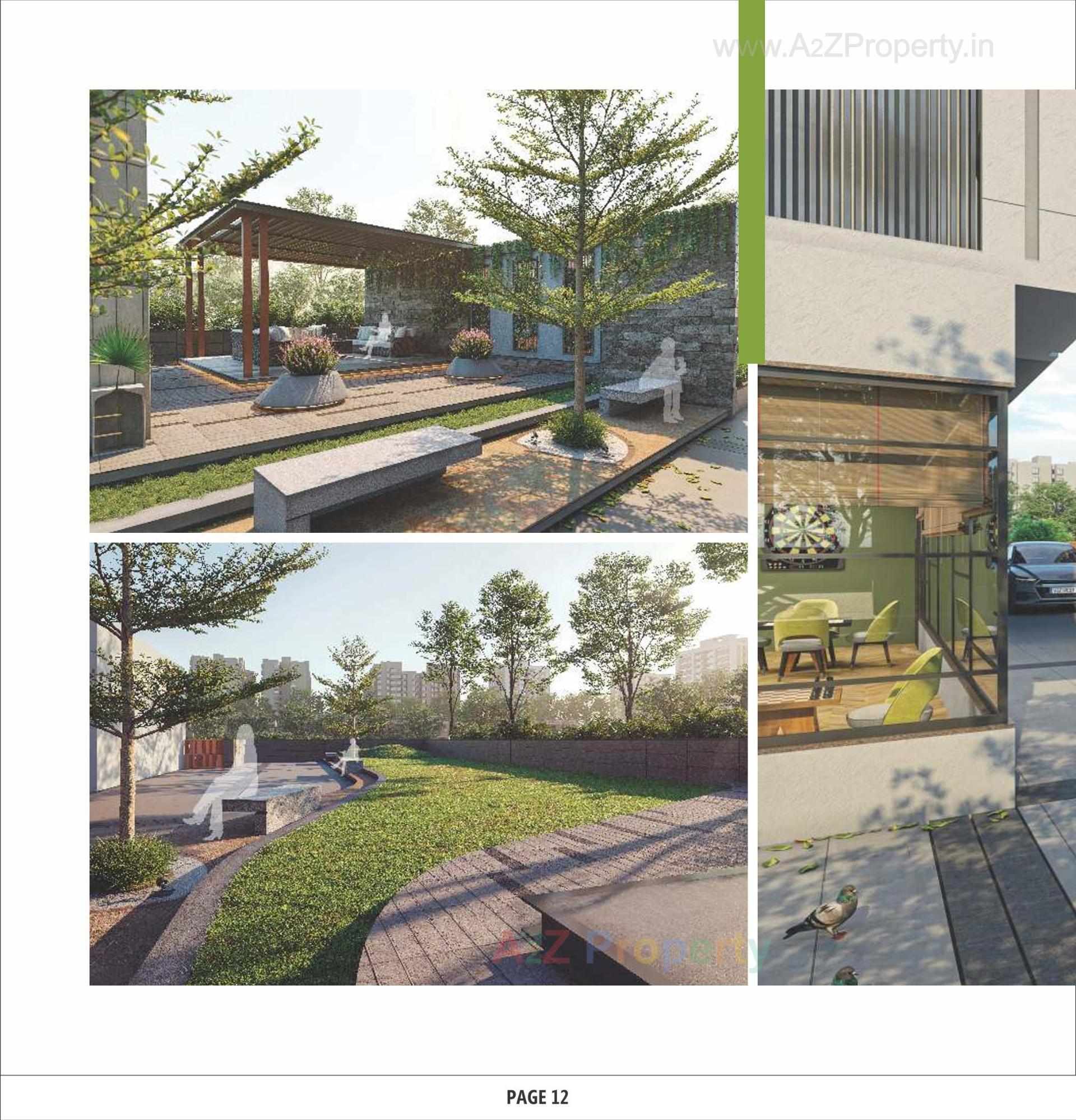 3D Elevation of real estate project Zion Heights located at Vastral, Ahmedabad, Gujarat