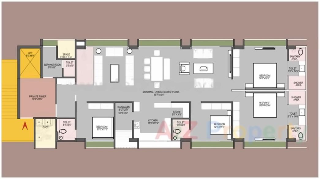 Layout of real estate project Zion Windfield located at Shilaj, Ahmedabad, Gujarat