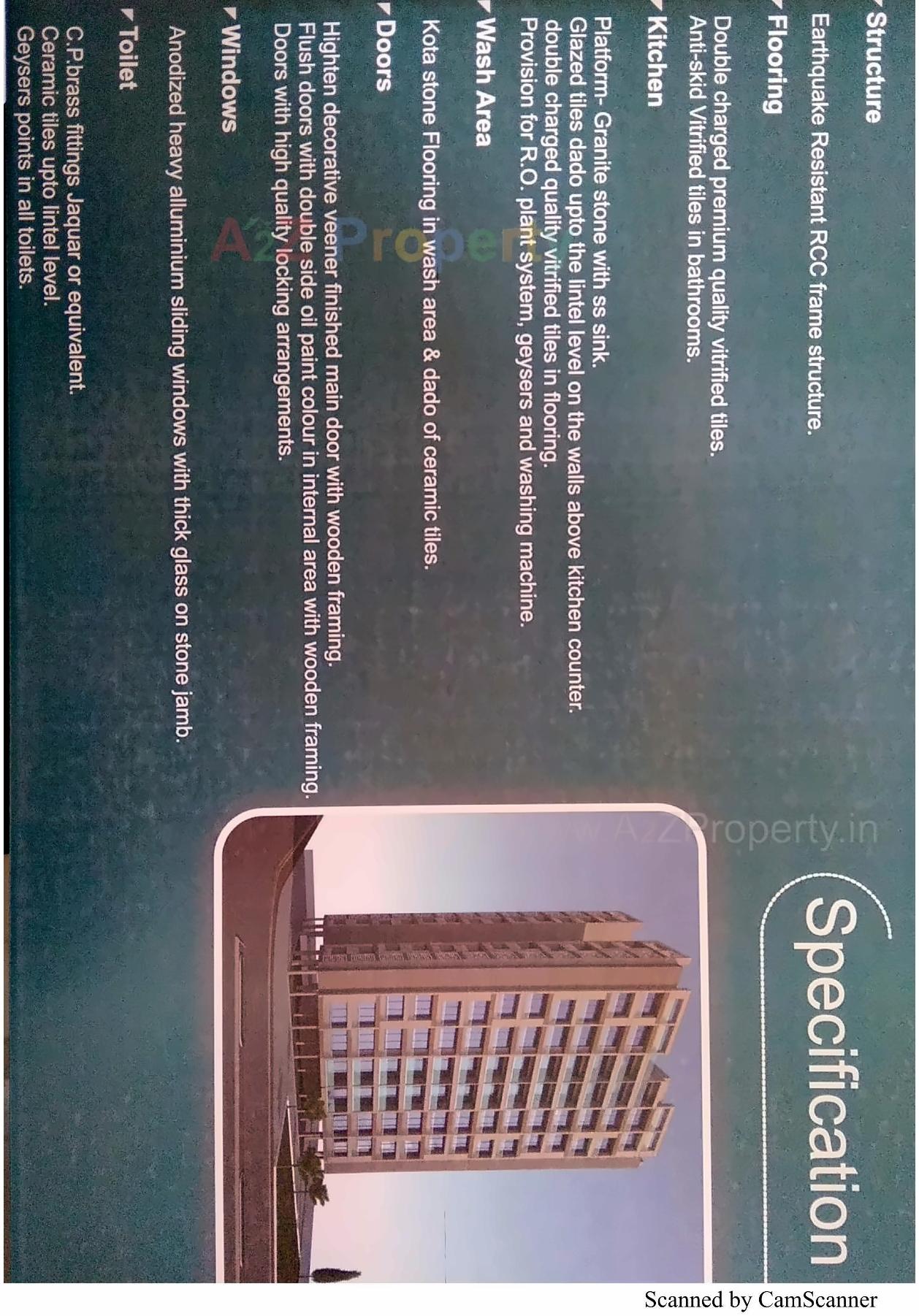  of real estate project Zircon Classic located at Koteshwar, Ahmedabad, Gujarat