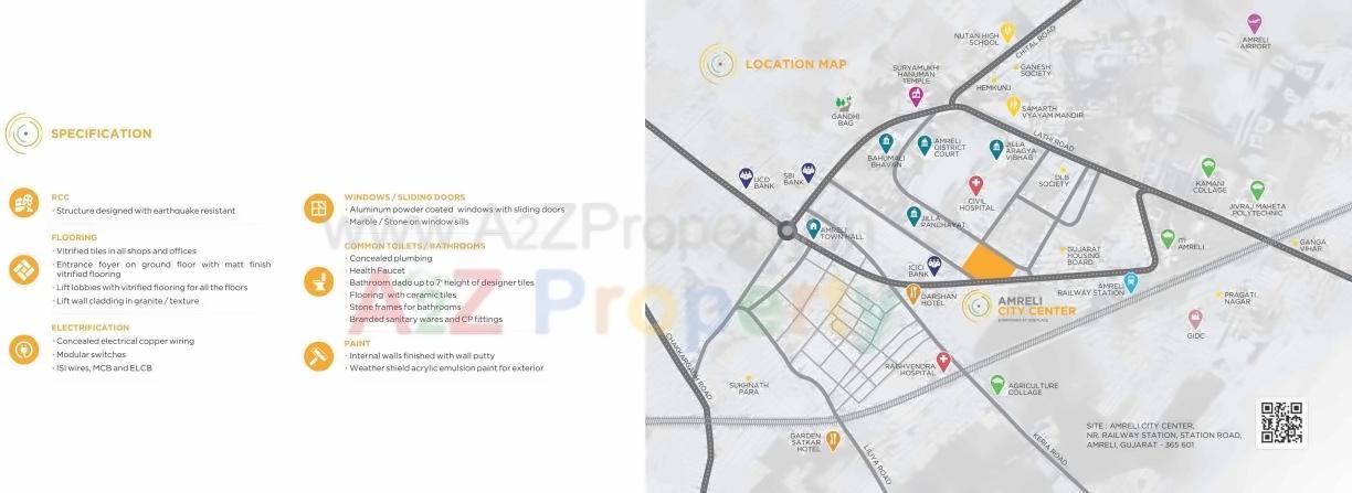  of real estate project Amreli City Center located at Amreli, Amreli, Gujarat
