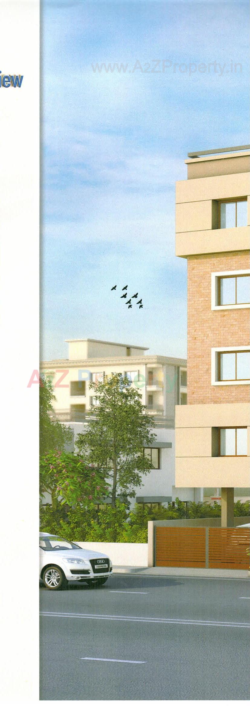 3D Elevation of real estate project Aadhya Lakeview located at Anand, Anand, Gujarat