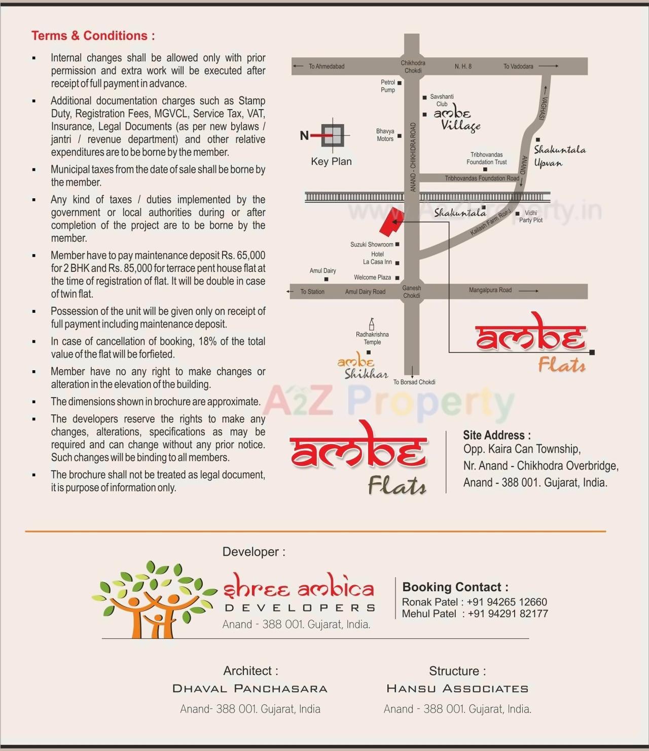  of real estate project Ambe Flats located at Anand, Anand, Gujarat