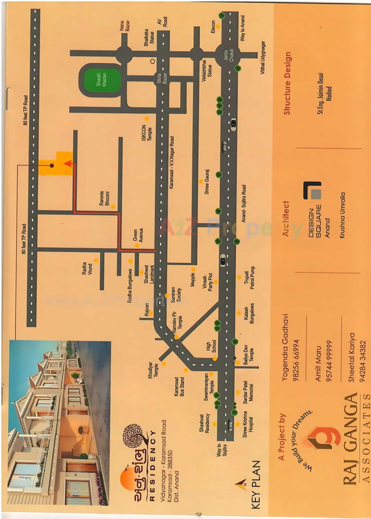  of real estate project Anushambhu Residency located at Karamsad, Anand, Gujarat