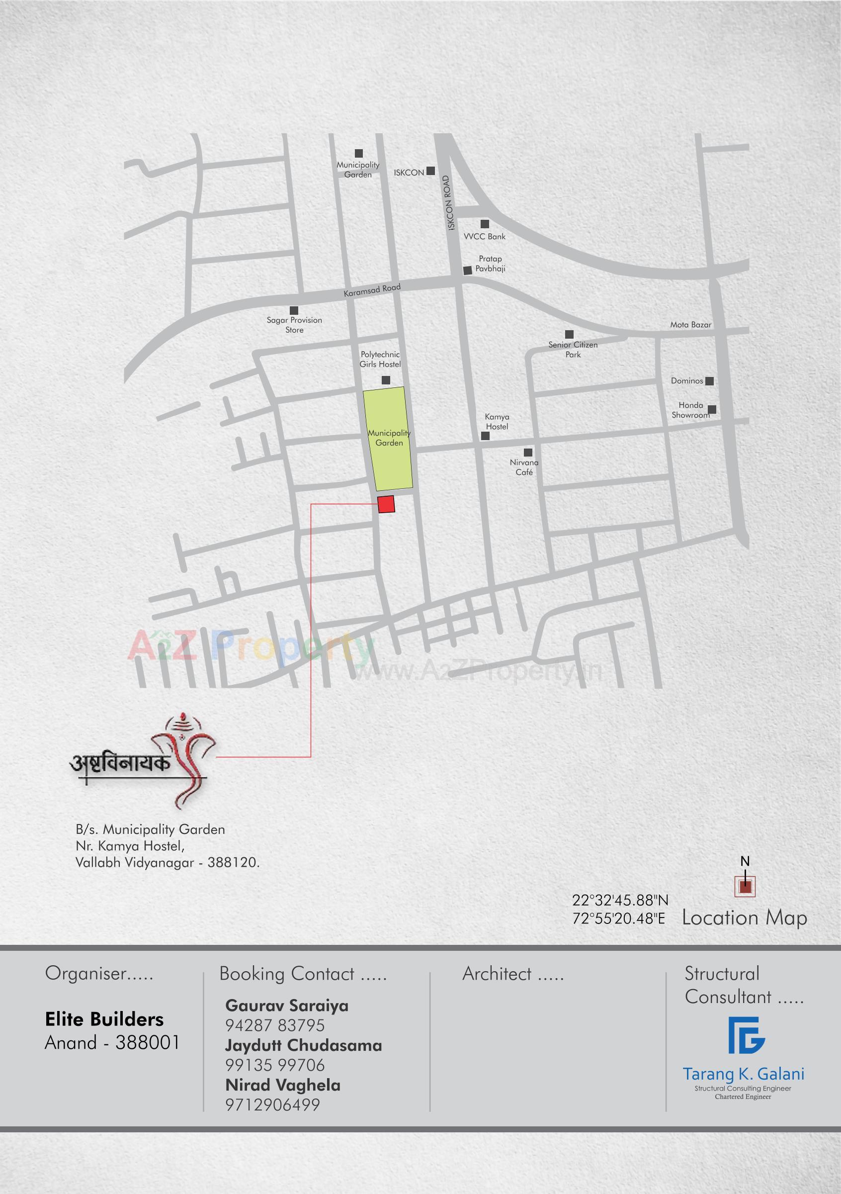  of real estate project Ashtavinayaka located at Vallabh-vidhyanagar, Anand, Gujarat