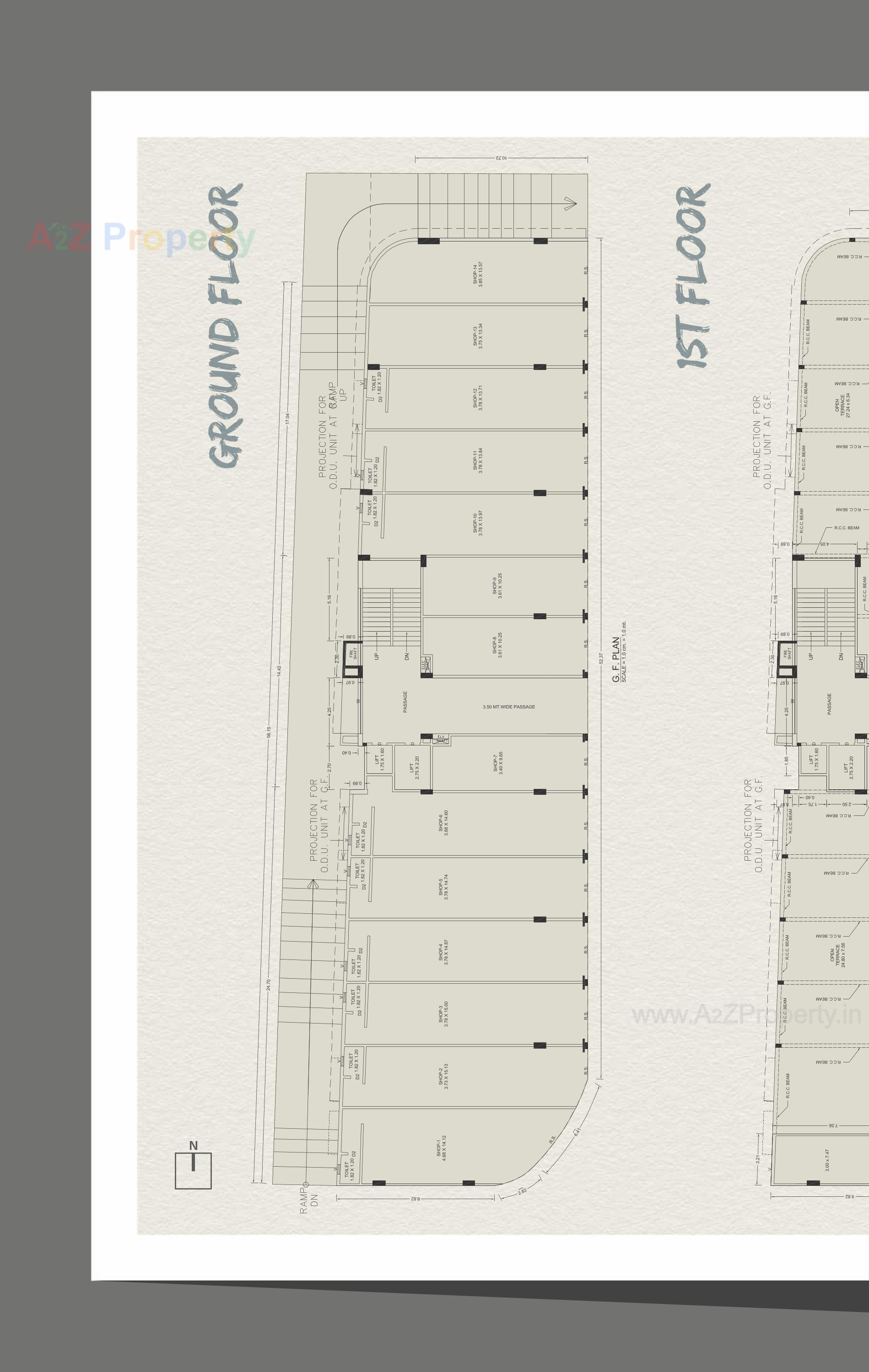 Layout of real estate project Ashwamegh located at Anand, Anand, Gujarat