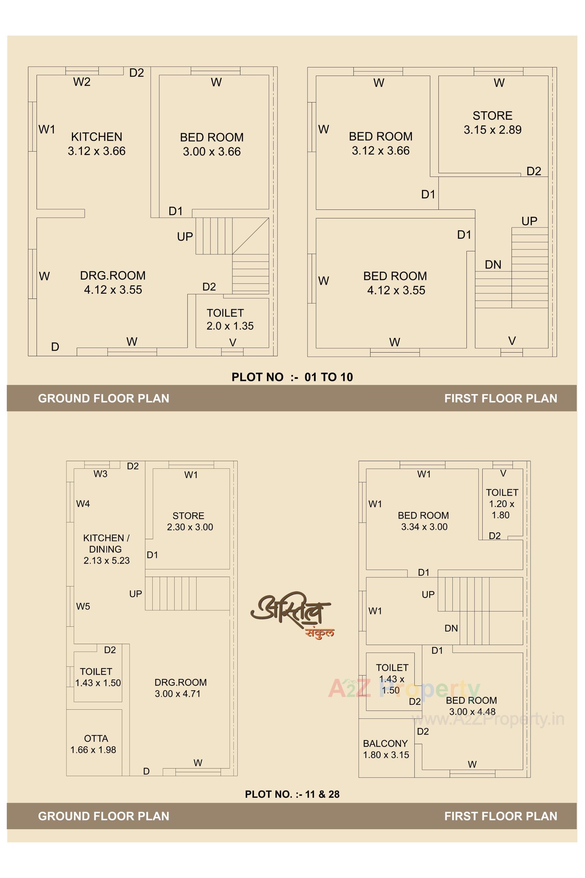  of real estate project Astitva Sankul located at Karamsad, Anand, Gujarat