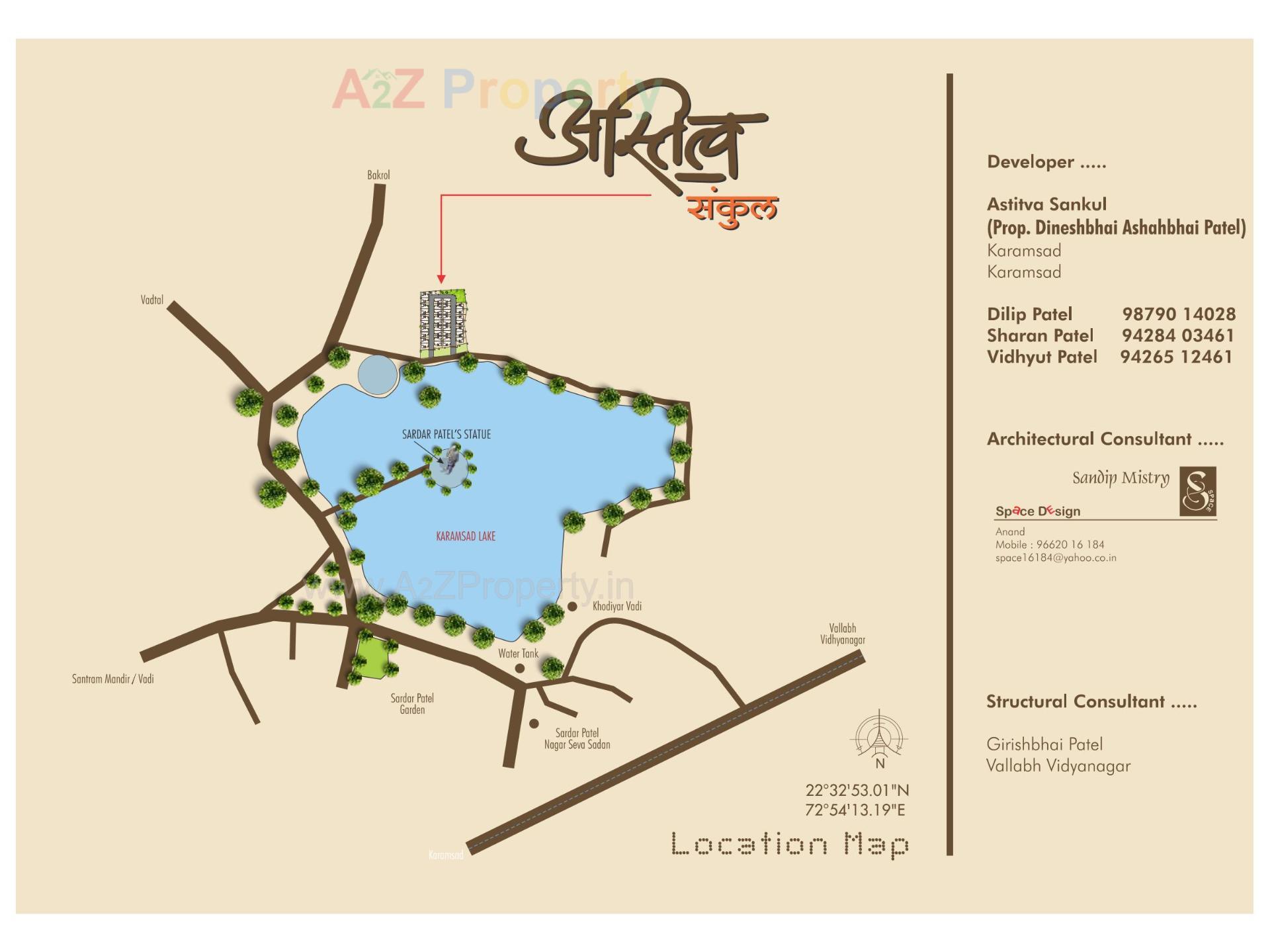  of real estate project Astitva Sankul located at Karamsad, Anand, Gujarat