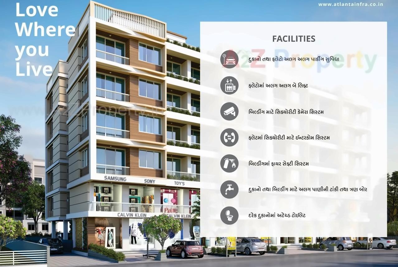 3D Elevation of real estate project Atlantic Hieghts located at Anand, Anand, Gujarat