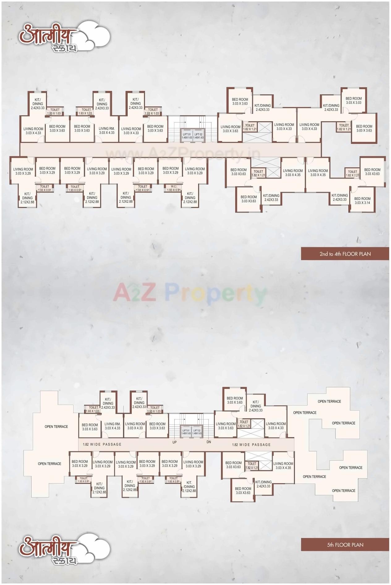 Layout of real estate project Atmiya Sky located at Karamsad, Anand, Gujarat